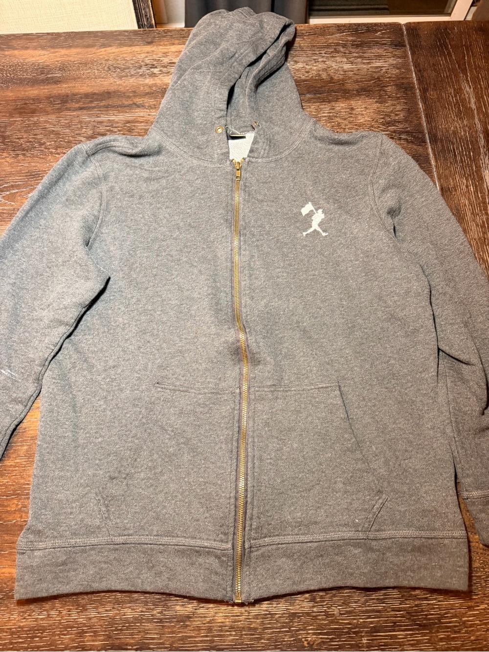Baseballism zip up hoodie